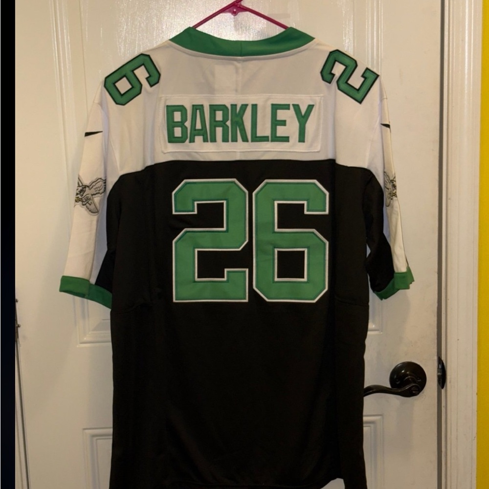 NIKE XXL MENS/UNISEX SAQUON BARKLEY #26 PHILADELPHIA EAGLES MULTICOLOR STITCHED